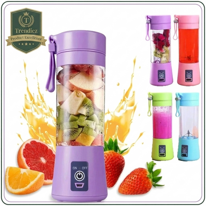 Trendiez Portable 6-Blade Rechargeable Juicer Blender