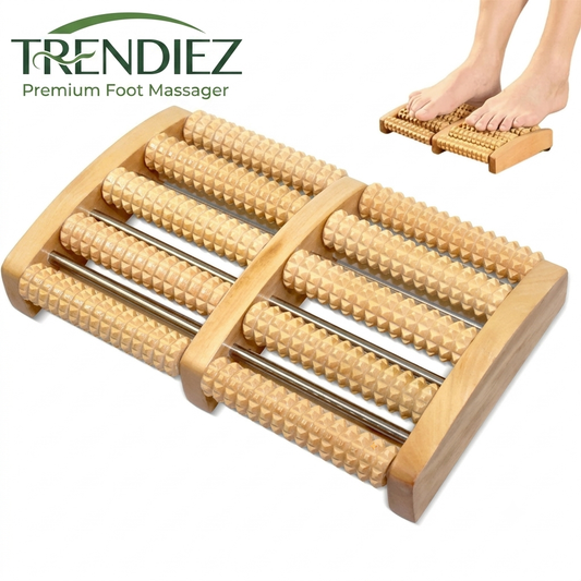 Trendiez Dual Wooden Foot Massager