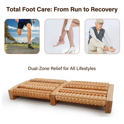 Trendiez Dual Wooden Foot Massager